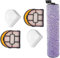Daaxing Lot de 5 brosses à rouleau et filtres en mousse HEPA de rechange pour aspirateur Shark Hydrovac 3 en 1 multi-surfaces Wd100 Wd101 Wd200