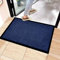 PHP Washable Door Mats Indoor & Outdoor - Non-Slippery Heavy Duty - Stylish & Large Rubber - Perfect Dust Grabbing Doormats (40 x 60 cm, Navy Blue)