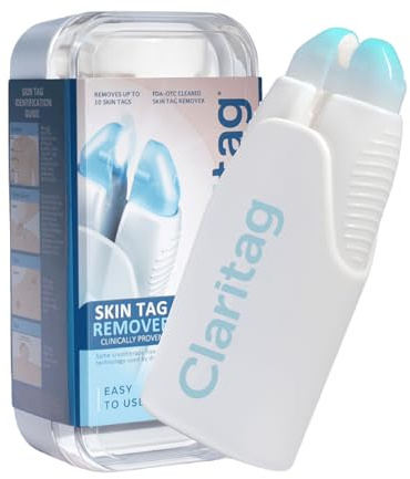 Claritag Advanced Skin Tag Remover - FDA-Cleared Device - Only for Skin Tag Removal - Works in 7-14 Days - Up to 10 Treatment Cycles - Cryogenic Freeze-Off Kit