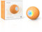Cheerble Interaktives Hundespielzeug Ball, Wicked Ball Hund, Selbstbewegendes Hundespielzeug Beweglich mit 3 Interaktiven Modi, Selbstrollender Ball Hunde Interaktiver mit LED-Leuchten, Orange
