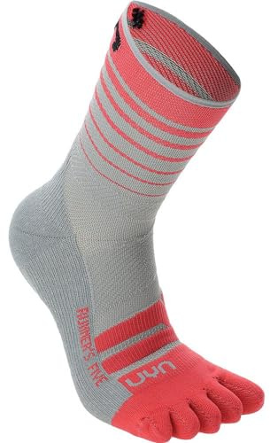 UYN S100319-G327 RUNNER'S FIVE Socks Damen Light Grey/Pink 42