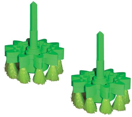 2 Pack 42-3800-57 Scrub Brush Fits For Hoover Steam Drive F5000 and F6000 Series Steam Cleaners Replacement Parts 42-3800-57