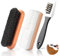 AiQInu Brosse à Chaussures en Daim 3 Pièces Brosse à Daim, Brosse à Chaussures, Brosse à Daim, Brosse en CRIN de Cheval, Brosse a Chaussures Multi-usages pour Daim, Nubuck, Cuir de Vachette