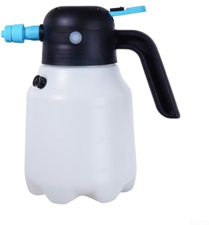 Aprilsunnyzone Elektrischer Schaumsprüher für effektive Autoreinigung, 1 8 l, wiederaufladbar und kabellos, mit anpassbarem Druck