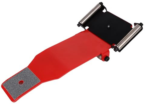 Luqeeg Gato de Neumáticos Portátil con Rodillos Que se Atornillan Fácilmente a Los Bujes. Herramienta de Elevación de Neumáticos Resistente Ideal para Autos, SUV y Camiones