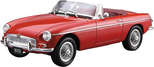 1/24 scale 1968 BLMC MGB MG-B Roadster Convertible model kit by Aoshima