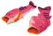 Coddies Fish Flops | The Original Bass Fish Slippers (5/6 UK (38/39 EU), Pink)