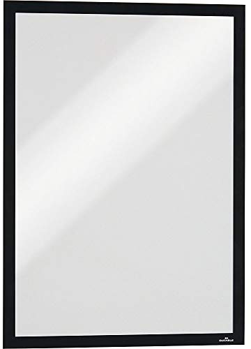 DURABLE | DURAFRAME® Info-Rahmen MAGNETIC | magnetisch | für DIN A4 | schwarz | VE 10 Stk