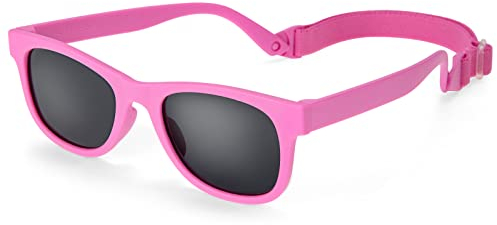 Hifot Sonnenbrille Kinder für Jungen und Mädchen, UV400 Schutz Polarisierte Baby Sonnenbrille, Flexible Kinder Sonnenbrillen Alter 2-7 Jahre