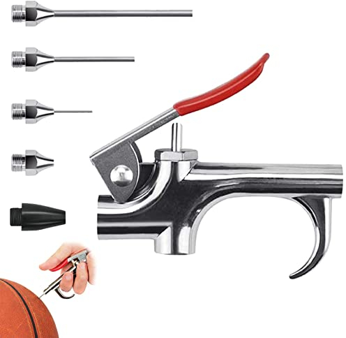 Druckluftpistolen 1 Stück Satz Zinklegierung Luftblaspistole Pneumatische Staubblaspistole Mini Blaspistole Metall Luftblaspistole Druckluftpistole Düse Lang Tragbare Luftblaspistole