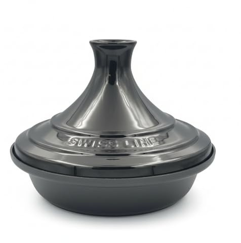 Swiss Line Tagine 33 cm - Black in Aluminium