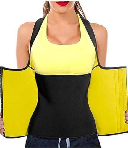 Neoprene Shirt Women, Sauna Shirt Body Shaper Sauna Vest Sweat Suit, Sauna Vest, Sauna Shirt Sweat Women, Sauna Vest For Weight Loss, Shapewear Sauna Men For Weight Loss Fitness Workout ( Color : Blac