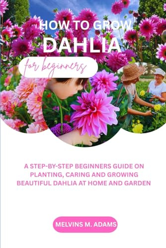 How to grow Dahlia flower for beginners: A STEP-BY-STEP BEGINNERS GUIDE ON PLANTING, CARING AND GROWING BEAUTIFUL DAHLIA AT HOME AND GARDEN