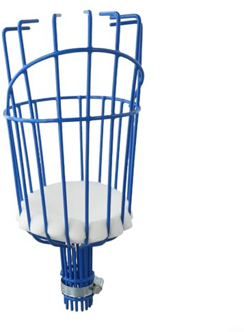 Dispositivo de cosecha de frutas ligero para recoger manzanas, nueces y flores de árboles de forma segura y rápida (azul)
