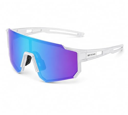 Byking Cycling/Running polarised glasses (Transparent Blue)