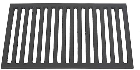 18 Inch Spanish/Valencia Dog Basket Fire Grate Flat - Cast Iron