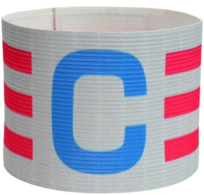 Générique Bracciale da calcio Capitano,Bande di capitano di calcio,Bracciale sportivo | Bande di giocatore regolabili anti-caduta, bracciali per accessori da gioco
