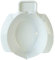 Queraltó - bidet portatil acoplable al inodoro, Blanco, 9 x 25 5 cm