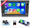【2+64G】 Hodozzy Carplay Autoadio für Opel Astra Meriva Zafira mit Navi/WiFi, 7 Zoll Opel Autoradio Bluetooth mit Android Auto/EQ/Mirror Link/FM/RDS/SWC/USB+Rückfahrkamera, Grau