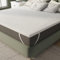 Novilla Matratzentopper 140x190 cm, 5 cm Höhe Kaltschaum H3 - Antirutsch, Waschbarer Matratzenauflage Bezug - Für Boxspringbett, Wohnwagen & Schlafsofa