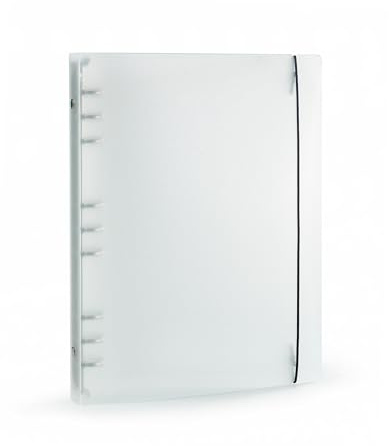 B5 Ringordner für 9-fach Gelochte Blätter, 9-Loch-Ringmechanismus Binder Notizbuch Ringmechanismus Planerseiten Nachfüllpackung