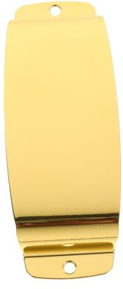 MAGICLULU Funda Protectora para Bajos de Aleación de Zinc Dorado, Fácil de Usar y Diseñada para Mantener la Calidad del Sonido, Adecuado como Obsequio de Cumpleaños