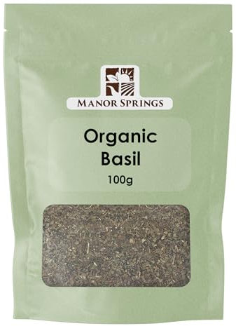 Organic Basil 100g by Manor Springs Organic