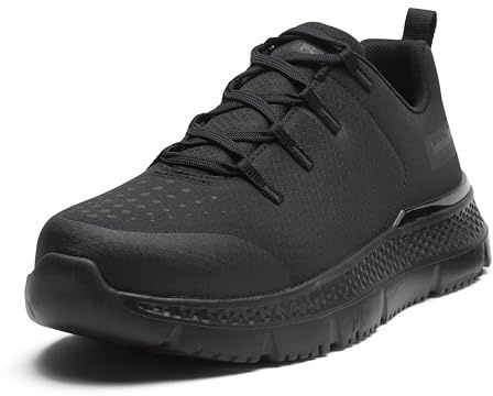 Timberland PRO Men's Intercept Steel Safety Toe Industrial Athletic Work Shoe, Black, 12M
