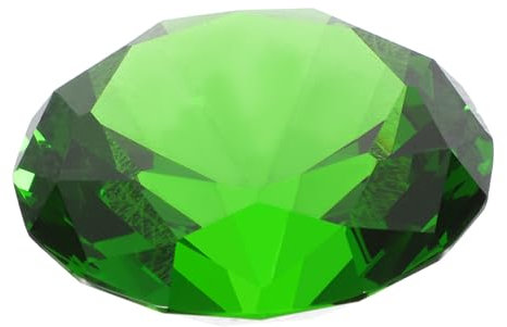 ifundom Faux Glas Diamant Hochzeit Herz Form Diamant Kristall Briefbeschwerer Herzstück Tisch Dekorationen