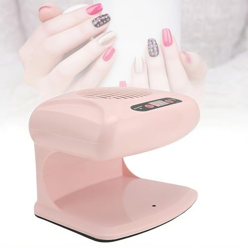 Séchoir à ongles à air avec capteur à induction automatique - 300 W - Haute puissance - Pour la maison et le salon - 14,5 x 15,5 x 18,5 cm