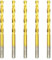 Forets à métaux HSS Titane Professional Forets à Métaux en Acier Inoxydable, Standard DIN 338