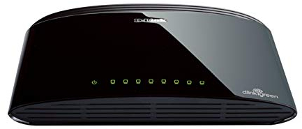 D-Link DES-1008D - Switch de Red con 8 Puertos LAN Fast Ethernet 10/100 Mbps RJ-45, no gestionable Layer 2, Negro