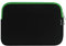 Emartbuy Black/Green Water Resistant Neoprene Soft Zip Case Cover Sleeve 8 Inch - 8.8 Inch Compatible With Selected Devices Listed Below
