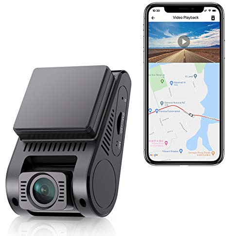 VIOFO A129 Plus Dash Cam 2K 1440P 60fps with GPS Wi-Fi, 140° Wide Angle, Buffered Parking Mode, Emergency Recording, Super Capacitor, Motion Detection