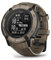 Garmin Instinct 2X Solar - Tactical Edition, robusto smartwatch GPS, torcia integrata, calcolatrice balistica, capacità di ricarica solare, marrone coyote
