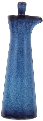 LIFKOME Ceramic Soy Sauce Bottle Kiln-Changed Japanese Style Condiment Container 250Ml with Lid for Oil Vinegar Liquid Seasoning Kitchen Home Restaurant