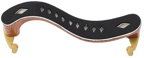 Supporto per Spalla per Violino, Modello Classico in Legno Forma Curva Design Leggero Ed Ergonomico Regolabile Supporto per Spalla per Violino per Prestazioni (3/4-4/4)