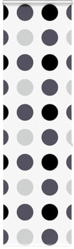 vidaXL Duschrollo mit Kassette 70x240 cm Stoffbreite 66 cm, Duschvorhang, Badewannenvorhang, Seitenzugrollo, Dusche Rollo, Badewannenrollo
