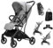 Osann Boogy Kinderwagen Buggy mit Liegefunktion ab Geburt bis 22 kg - Reisebuggy inklusive Regenverdeck, Transporttasche und Babyschalen-Adapter - Cloud