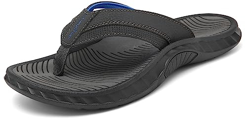 ChayChax Chanclas Hombre Sandalias Deportivo de Playa y Piscina Soporte del Arco Verano Zapatillas Flip Flops Antideslizante