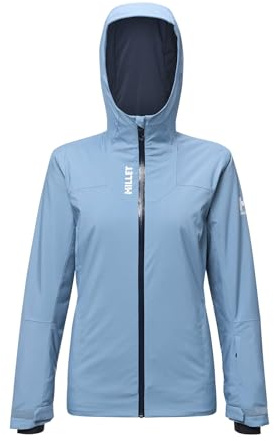 MILLET Brevent JKT - Chaqueta de esquí para mujer, impermeable, cálida, con accesorios