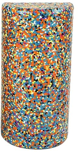 Mipcase Half Foam Roller for Physical Therapy : Soft EPP Foam Exercise Roller for Yoga Pilates Stretching Balance Training, 11.79X5.89X2.95in (Colorful)
