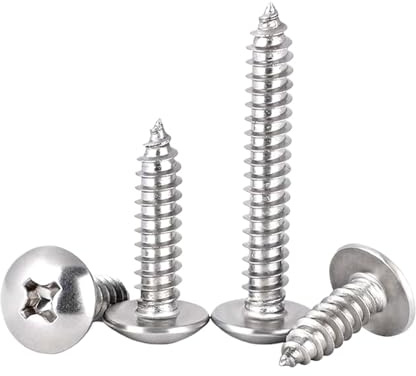 Tornillos Autorroscantes For Madera De Cabeza Phillips JISB1122T Acero Inoxidable 304, 5 A 50 Piezas, M2.2/2.9/3.5/3.9/4.2/4.8/5.5/6.3, Grande(13mm,50pcs M2.9)