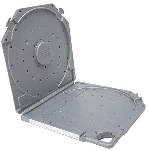 Boîte de rangement à cassette à ouvrir, boîte de rangement vide résistante aux rayures, légère, protection complète universelle pour cassettes audio (gris)