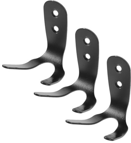 Supvox 3stücke -wandhaken Zum Aufhängen Doppelter Haken Für Pool Eingangsbereich Badezimmer Installieren Vielseitig Einsetzbar Dekorativ Und Praktisch