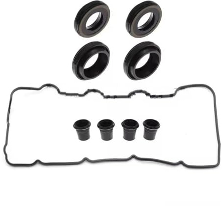Tapa de válvula Kit De Juntas De Tapa De Balancín Y Sello De Inyector De Combustible Para Toyota Para Hilux D4D KUN26 1KD-FTV 1KD Tapa de Valvula de Motor