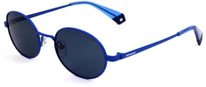 Polaroid PLD 6066/S, Occhiali da Sole Unisex - Adulto, Blu (PJP/C3 Blue), 51