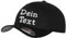 Flexfit Wooly Combed Basecap Bestickt mit Wunschtext (DE/NL/SE/PL, Alphanumerisch, L, XL, Black)