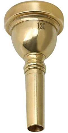 JISADER Bocchino per Trombone 12C di Qualità, Piccolo per Trombone