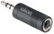 ekon Adattatore jack 6.3 a AUX jack 3.5 connettore AUX, per stereo, amplificatore, cuffie, strumenti musicali, chitarra, tastiere, mixer, home audio, Hi-Fi, smartphone